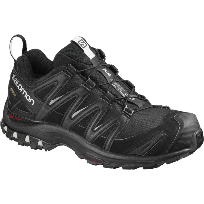 Salomon Singapore Womens Trail Running Shoes - XA PRO 3D GTX® W Black | 59761-KDYS